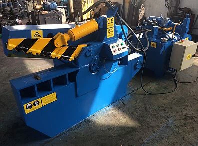 Hydraulic alligator Shear machine