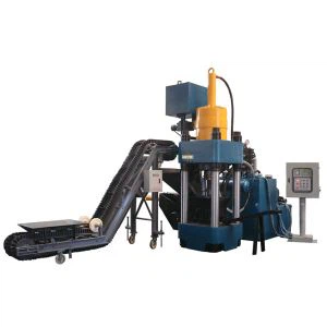 Hydraulic Metal Briquetting Press Machine