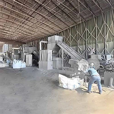 heavy duty ac radiator crusher and separator line BS-acp1200 from bsgh