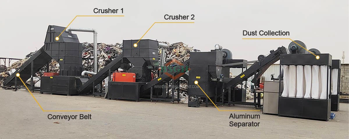 structure of most advanced ac radiator crusher and separator line BS-ACP1200.jpg
